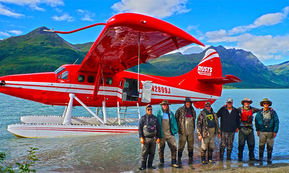 Alaska flight-seeing trips